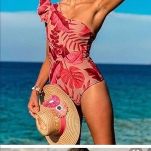 Johanna Ortiz & Target One shoulder Bathing Suit